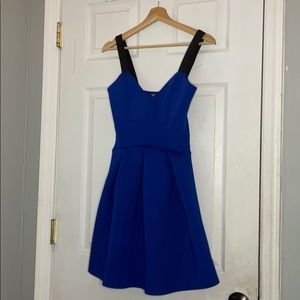 Blue dress